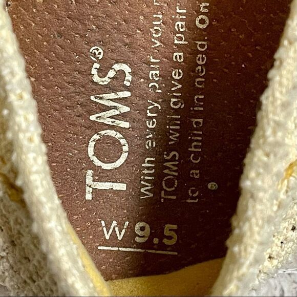 TOMS Woven Jute Classics Flats 206 - Picture 9 of 9